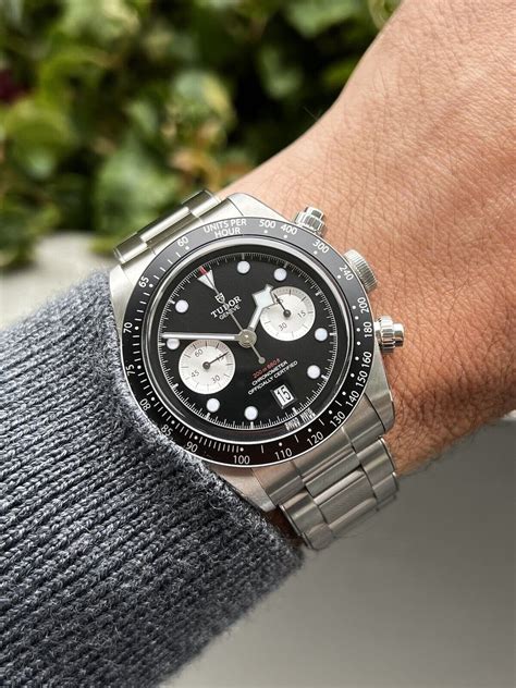 new tudor chrono panda|tudor chrono reverse panda.